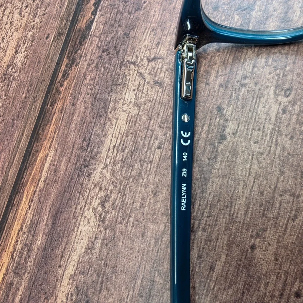 Kate Spade New York Raelynn ZI9 Teal Blue Cat Eye Eyeglasses 51-17-140